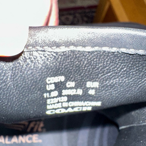 Men’s Coach Trooper Moto Boot size11.5 black NWT with box - Picture 15 of 16